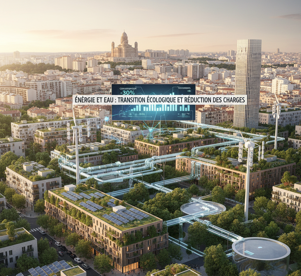 Énergie et eau : transition écologique et réduction des charges